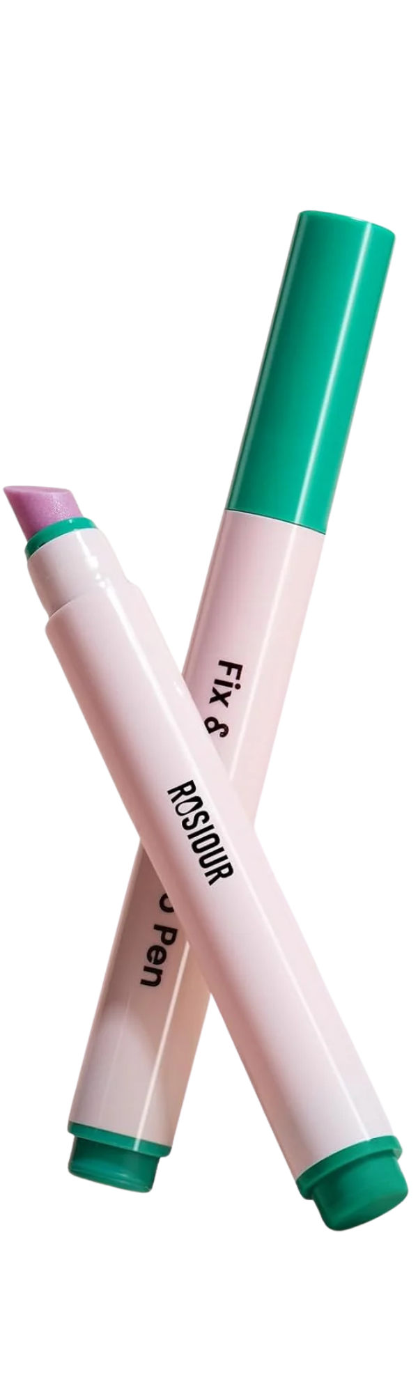 A salon manicure, in one pen